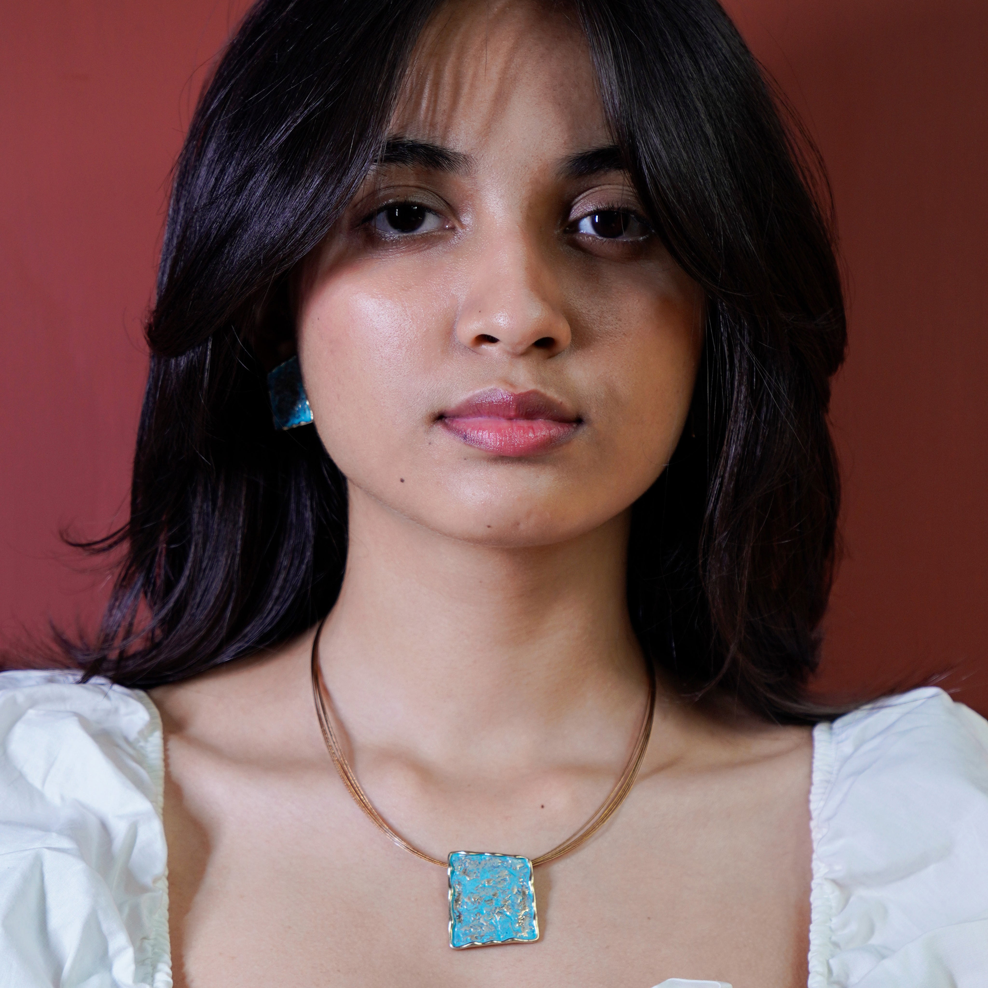 Ocean Tide Gold Necklace