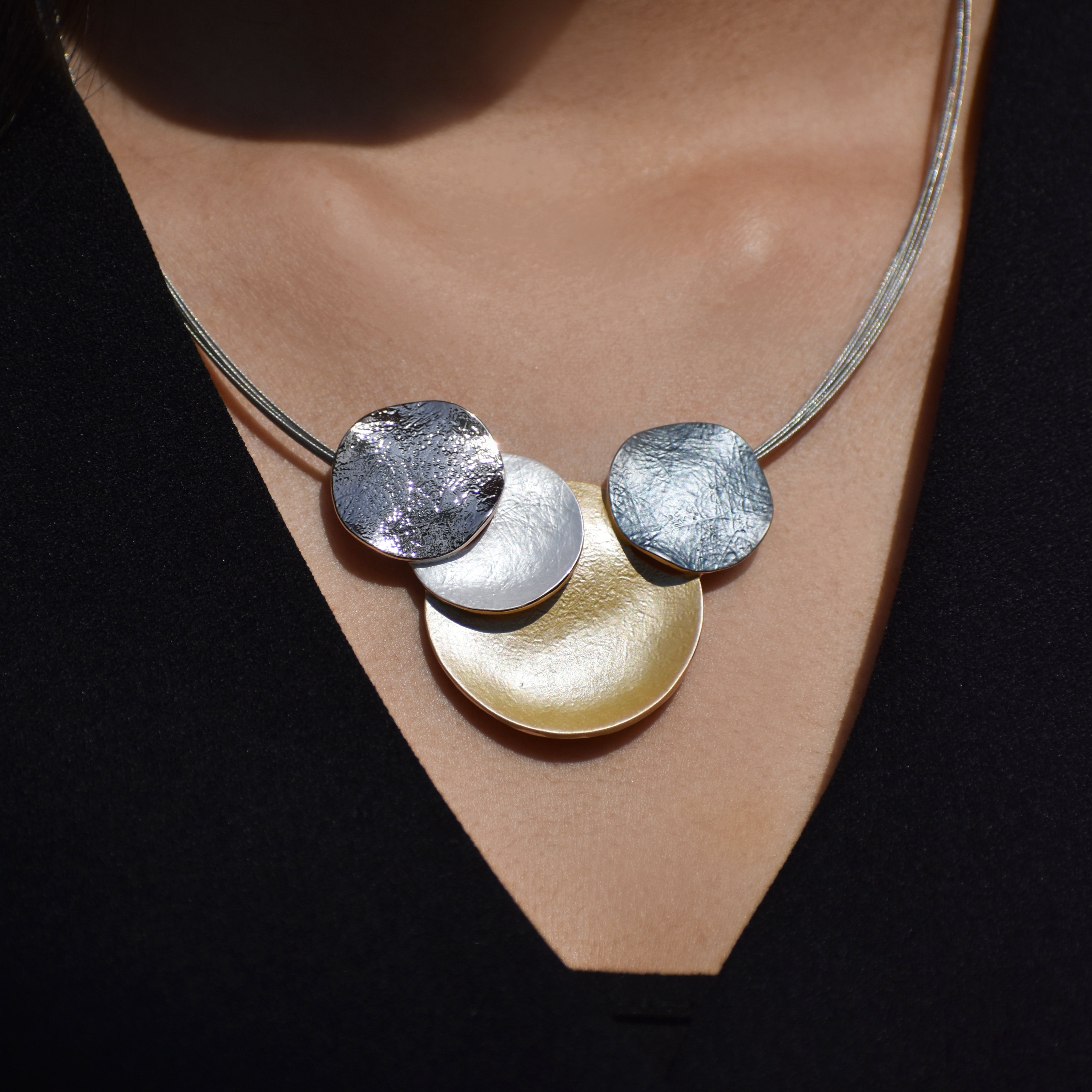 Metallic Harmony Necklace