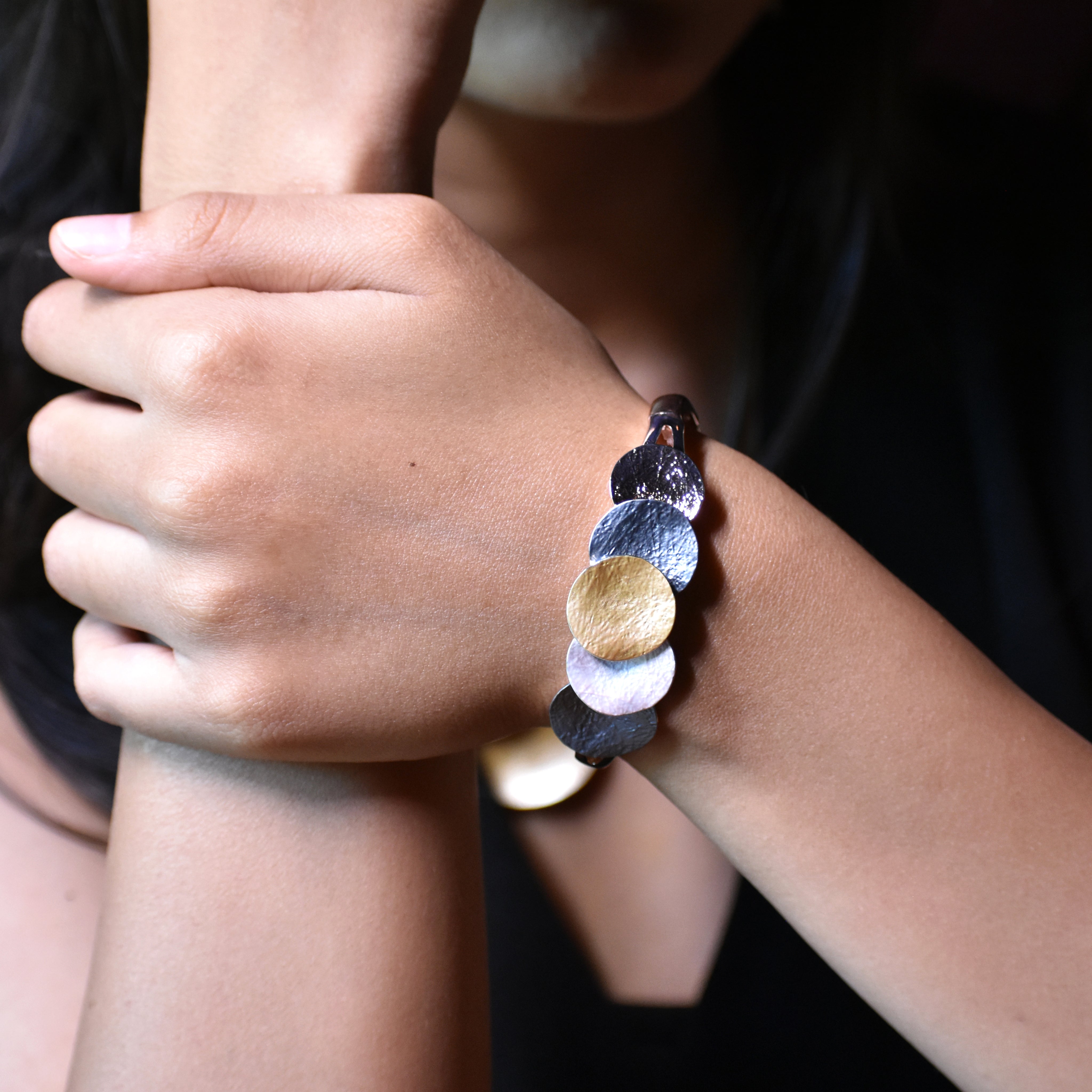 Metallic Harmony Bracelet