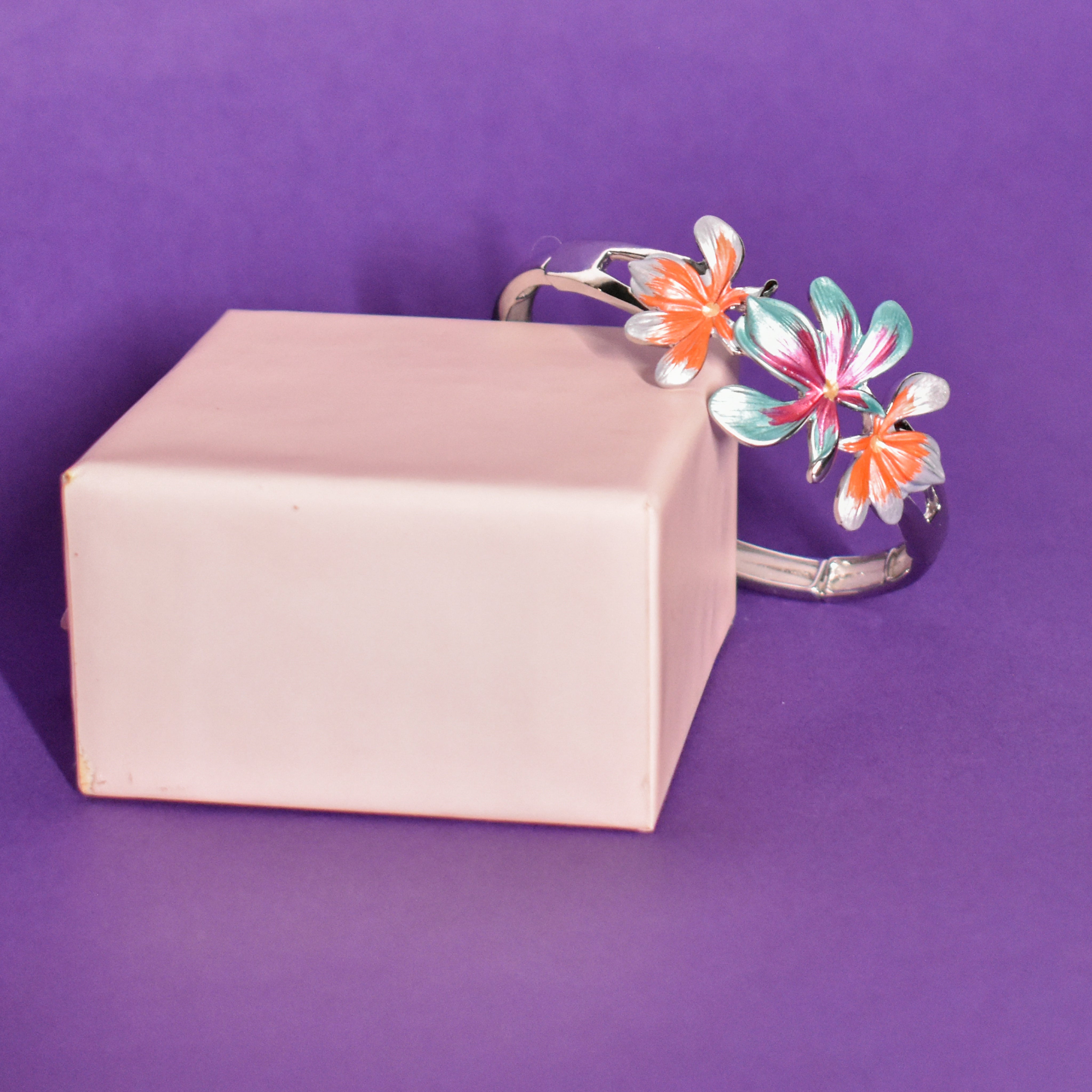 Silver Petal Bracelet