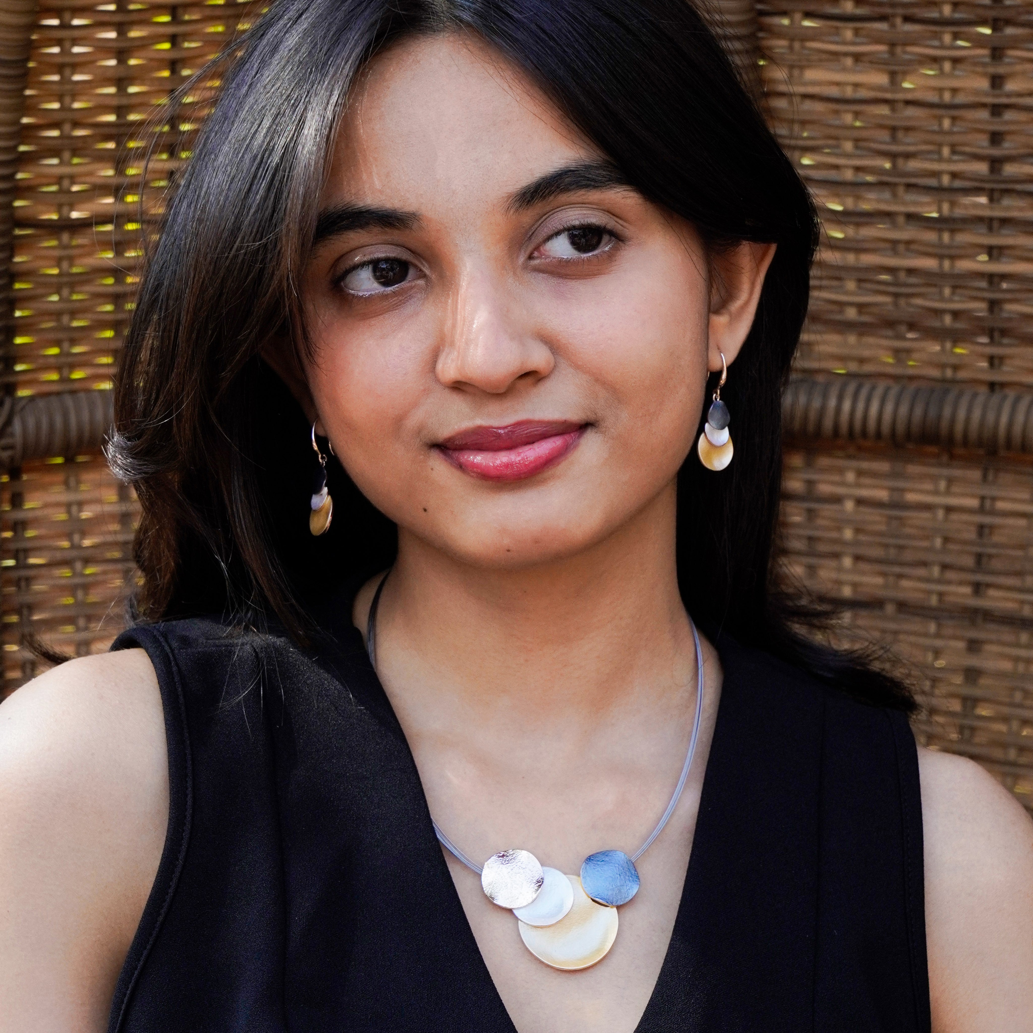 Metallic Harmony Earings