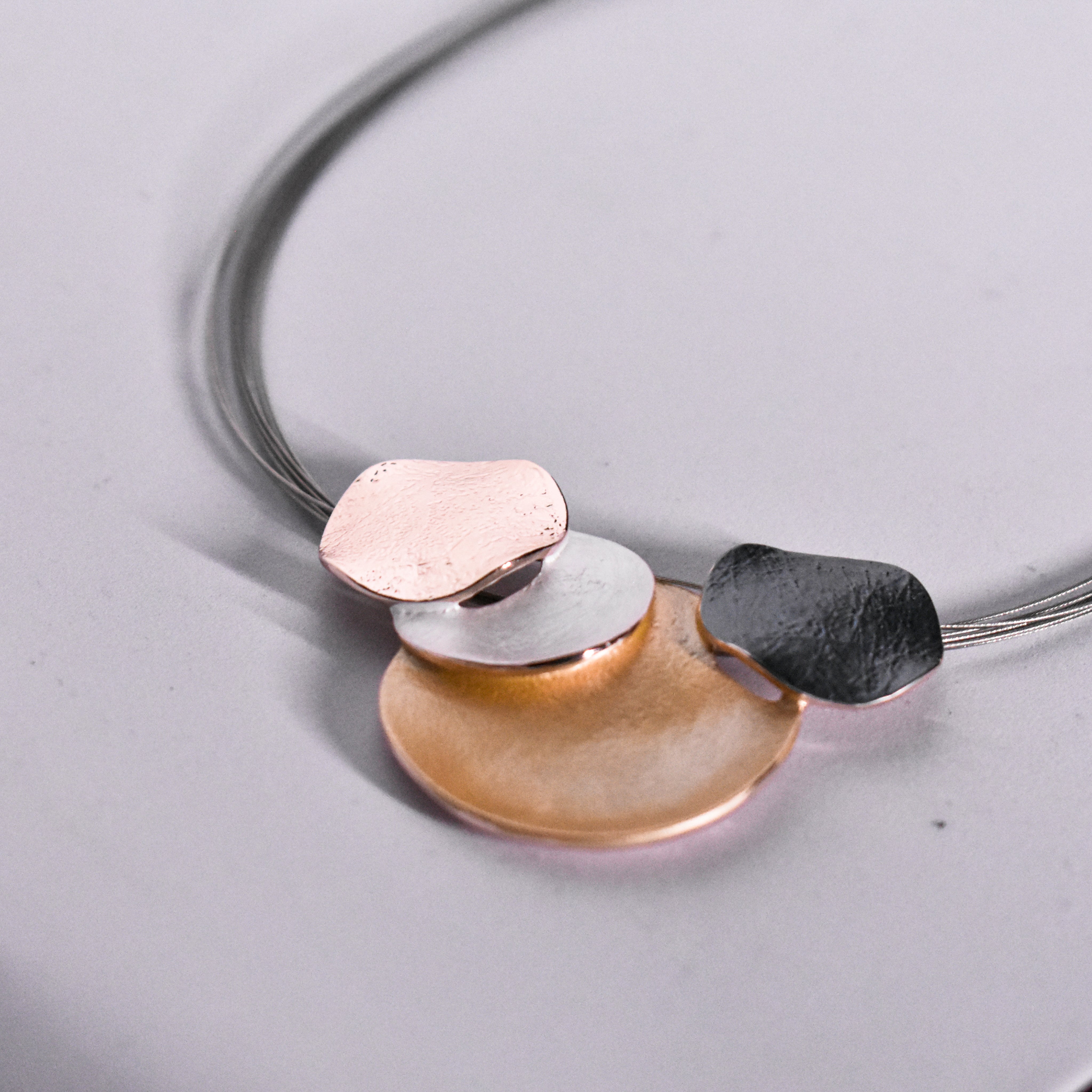 Metallic Harmony Necklace